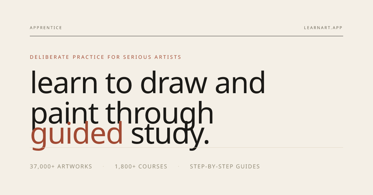 LearnArt — Study 37,000+ Masterworks with Step-by-Step Guides